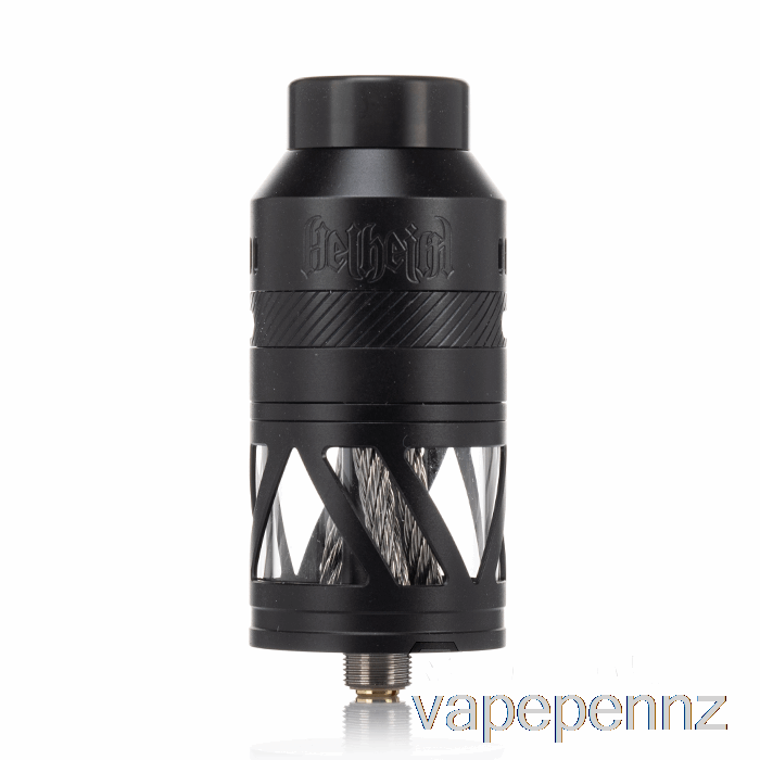 Hellvape Helheim S 25mm RDTA Matte Full Black VAPE NZ